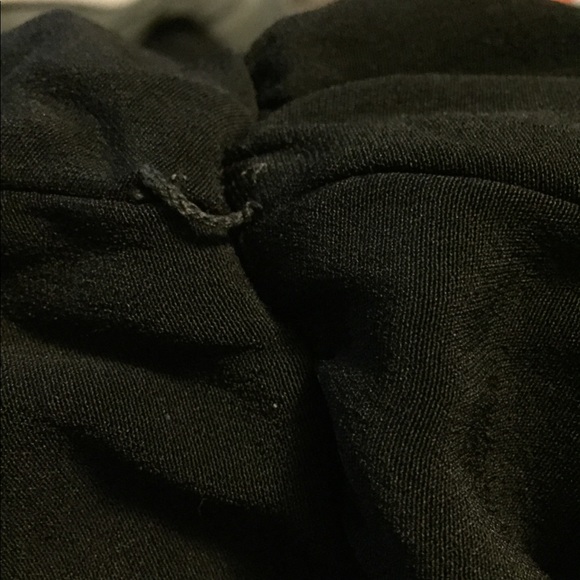 Vintage Handmade Mod Mini dress, black - Picture 2 of 3